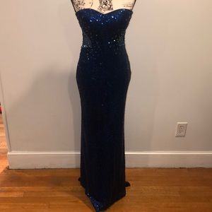 Royal Blue Formal Dress